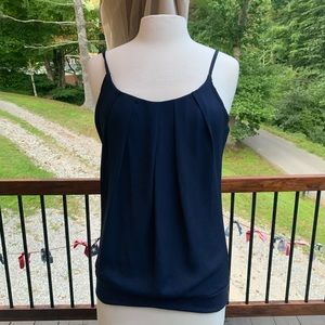 🤍 Navy Blue dressy tank top small 🤍